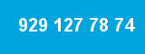 929 127 78 74